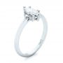  Platinum Platinum Custom Marquise Diamond Engagement Ring - Three-Quarter View -  103477 - Thumbnail