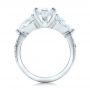 14k White Gold 14k White Gold Custom Marquise Diamond Engagement Ring - Front View -  101227 - Thumbnail