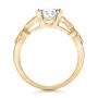 14k Yellow Gold 14k Yellow Gold Custom Marquise Diamond Engagement Ring - Front View -  100647 - Thumbnail