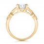 14k Yellow Gold 14k Yellow Gold Custom Marquise Diamond Engagement Ring - Front View -  100647 - Thumbnail