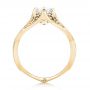 14k Yellow Gold 14k Yellow Gold Custom Marquise Diamond Engagement Ring - Front View -  102731 - Thumbnail