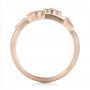 18k Rose Gold 18k Rose Gold Custom Multi-color Gemstones Engagement Ring - Front View -  102857 - Thumbnail