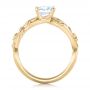 14k Yellow Gold 14k Yellow Gold Custom Organic Diamond Engagement Ring - Front View -  102313 - Thumbnail