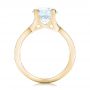 14k Yellow Gold 14k Yellow Gold Custom Diamond Engagement Ring - Front View -  102065 - Thumbnail