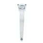  Platinum Platinum Custom Princess Cut Solitaire Engagement Ring - Side View -  101450 - Thumbnail
