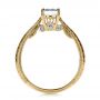 14k Yellow Gold 14k Yellow Gold Custom Prong Engagement Ring - Front View -  1375 - Thumbnail
