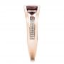 18k Rose Gold 18k Rose Gold Custom Red Zircon And Diamond Engagement Ring - Side View -  101475 - Thumbnail