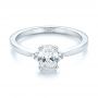  Platinum Platinum Custom Diamond Engagement Ring - Flat View -  103212 - Thumbnail