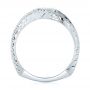 14k White Gold 14k White Gold Custom Diamond Engagement Ring - Front View -  102869 - Thumbnail