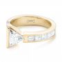 14k Yellow Gold 14k Yellow Gold Custom Diamond Engagement Ring - Flat View -  102884 - Thumbnail