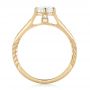 18k Yellow Gold 18k Yellow Gold Custom Diamond Engagement Ring - Front View -  102380 - Thumbnail