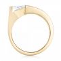 18k Yellow Gold 18k Yellow Gold Custom Diamond Engagement Ring - Front View -  102884 - Thumbnail