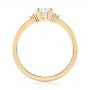 18k Yellow Gold 18k Yellow Gold Custom Diamond Engagement Ring - Front View -  103212 - Thumbnail