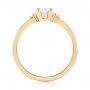 18k Yellow Gold 18k Yellow Gold Custom Diamond Engagement Ring - Front View -  103212 - Thumbnail