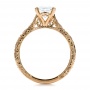  18K Gold 18K Gold Custom Solitaire Engagement Ring - Front View -  100780 - Thumbnail