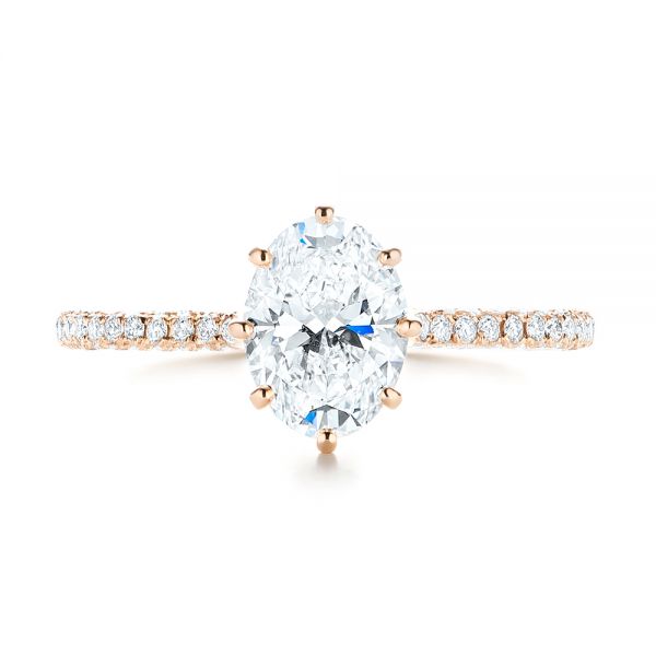 Custom Diamond Engagement Ring #103153 - Seattle Bellevue | Joseph Jewelry