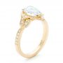 14k Yellow Gold 14k Yellow Gold Custom Diamond Engagement Ring - Three-Quarter View -  102806 - Thumbnail