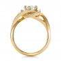 18k Yellow Gold 18k Yellow Gold Custom Diamond Engagement Ring - Front View -  100438 - Thumbnail