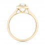 14k Yellow Gold 14k Yellow Gold Custom Diamond Engagement Ring - Front View -  102432 - Thumbnail