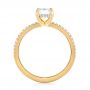 14k Yellow Gold 14k Yellow Gold Custom Diamond Engagement Ring - Front View -  103471 - Thumbnail