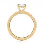 14k Yellow Gold 14k Yellow Gold Custom Diamond Engagement Ring - Front View -  103550 - Thumbnail