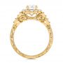 14k Yellow Gold 14k Yellow Gold Custom Diamond Engagement Ring - Front View -  103600 - Thumbnail