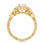 18k Yellow Gold 18k Yellow Gold Custom Diamond Engagement Ring - Front View -  103600 - Thumbnail