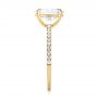 14k Yellow Gold 14k Yellow Gold Custom Diamond Engagement Ring - Side View -  103550 - Thumbnail