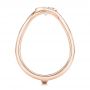 18k Rose Gold 18k Rose Gold Custom Solitaire Diamond Engagement Ring - Front View -  102427 - Thumbnail
