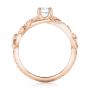 14k Rose Gold 14k Rose Gold Custom Solitaire Diamond Engagement Ring - Front View -  102959 - Thumbnail