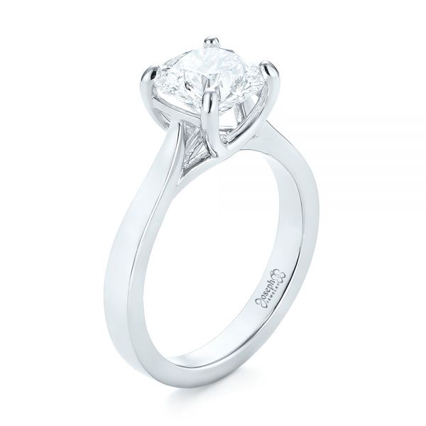 Custom Solitaire Diamond Engagement Ring - reference design