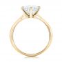 14k Yellow Gold 14k Yellow Gold Custom Solitaire Diamond Engagement Ring - Front View -  102600 - Thumbnail
