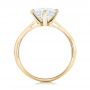 18k Yellow Gold 18k Yellow Gold Custom Solitaire Diamond Engagement Ring - Front View -  102600 - Thumbnail