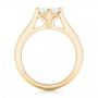 14k Yellow Gold 14k Yellow Gold Custom Solitaire Diamond Engagement Ring - Front View -  102954 - Thumbnail