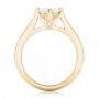 14k Yellow Gold 14k Yellow Gold Custom Solitaire Diamond Engagement Ring - Front View -  102954 - Thumbnail