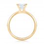 14k Yellow Gold 14k Yellow Gold Custom Solitaire Diamond Engagement Ring - Front View -  102965 - Thumbnail