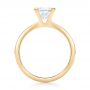 18k Yellow Gold 18k Yellow Gold Custom Solitaire Diamond Engagement Ring - Front View -  102965 - Thumbnail