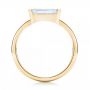 14k Yellow Gold 14k Yellow Gold Custom Solitaire Diamond Engagement Ring - Front View -  103067 - Thumbnail