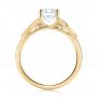 18k Yellow Gold 18k Yellow Gold Custom Solitaire Diamond Engagement Ring - Front View -  103224 - Thumbnail
