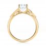 14k Yellow Gold 14k Yellow Gold Custom Solitaire Diamond Engagement Ring - Front View -  103224 - Thumbnail