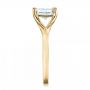 18k Yellow Gold 18k Yellow Gold Custom Solitaire Diamond Engagement Ring - Side View -  101899 - Thumbnail