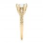 14k Yellow Gold 14k Yellow Gold Custom Solitaire Diamond Engagement Ring - Side View -  102952 - Thumbnail