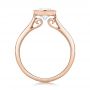 14k Rose Gold 14k Rose Gold Custom Solitaire Engagement Ring - Front View -  102154 - Thumbnail