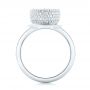  Platinum And Platinum Platinum And Platinum Custom Two-tone Diamond Engagement Ring - Front View -  102947 - Thumbnail