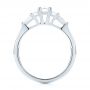  Platinum And 14K Gold Platinum And 14K Gold Custom Two-tone Diamond Engagement Ring - Front View -  103505 - Thumbnail