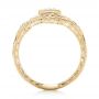 18k Yellow Gold 18k Yellow Gold Custom Vintage Diamond Engagement Ring - Front View -  102810 - Thumbnail