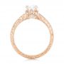 14k Rose Gold 14k Rose Gold Custom Diamond Engagement Ring - Front View -  102471 - Thumbnail