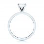 14k White Gold 14k White Gold Custom Diamond Engagement Ring - Front View -  103480 - Thumbnail