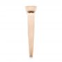 18k Rose Gold 18k Rose Gold Custom Solitaire Diamond Engagement Ring - Side View -  102943 - Thumbnail