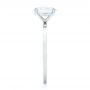  Platinum Platinum Custom Solitaire Diamond Engagement Ring - Side View -  102876 - Thumbnail